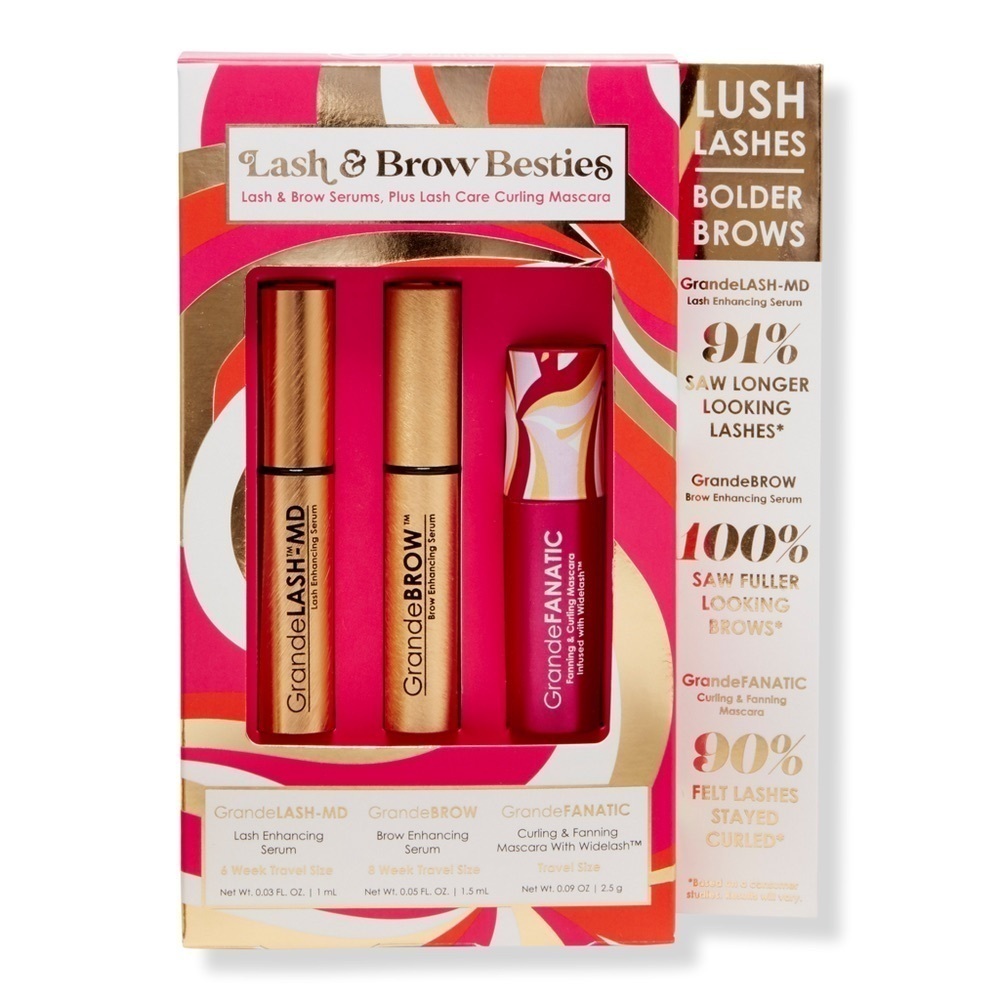 🤩 GRANDE COSMETICS Lash & Brow Besties Set NIB 🎁 $87